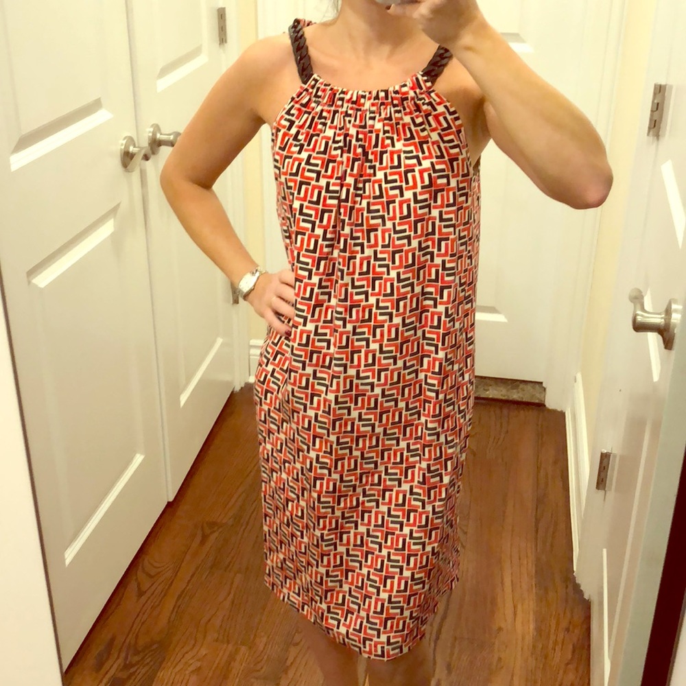 Shoshanna chain collar dress size 4